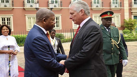 Visita a Angola es un éxito, catalogó presidente de Cuba