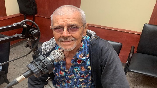 Gerardo García Siso, artista multifacético siempre a disposición de la radio