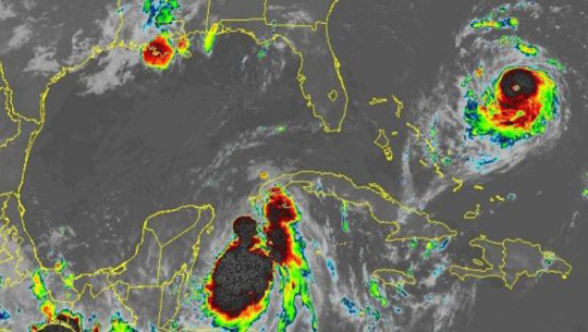 Tormenta Tropical Idalia gana en intensidad y se mueve al norte