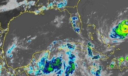 Tormenta Tropical Idalia lenta y errática por el noroeste del Caribe