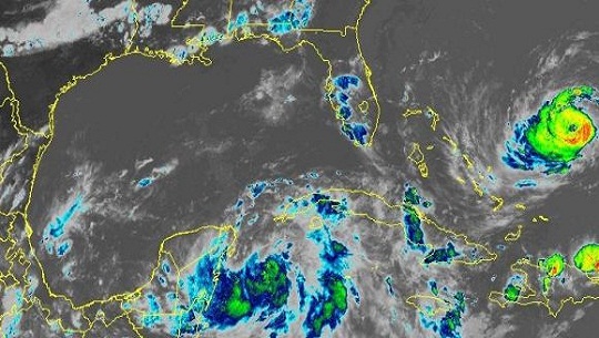 Tormenta Tropical Idalia lenta y errática por el noroeste del Caribe