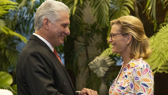 Ratifica Díaz-Canel apoyo de Cuba a la Unión Internacional de las Telecomunicaciones