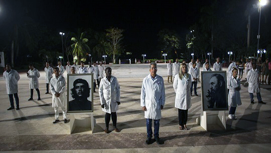 Cuba admira y honra al Contingente Internacional de Médicos “Henry Reeve”