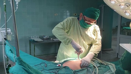Doctor Arístides Sánchez: experimentado cirujano en Cienfuegos