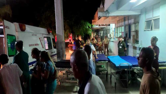Recepciona Hospital de Cienfuegos lesionados en accidente masivo