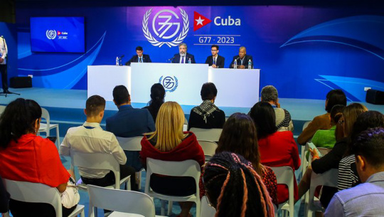 G77 y China aprueba la declaración política de la Cumbre de La Habana