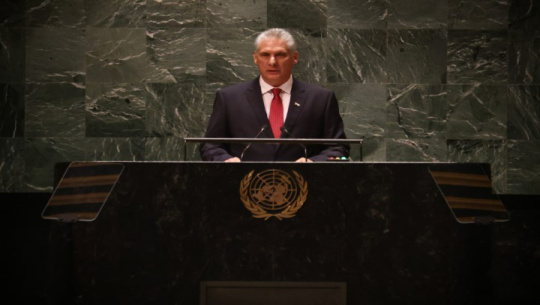 Discurso pronunciado por Miguel Díaz-Canel en el Debate General del 78 Periodo Ordinario de Sesiones de la Asamblea General de la ONU