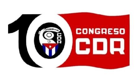 Parte delegación cienfueguera al X Congreso de los CDR