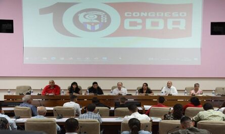 Resaltan delegados rol de los Comités de Defensa de la Revolución