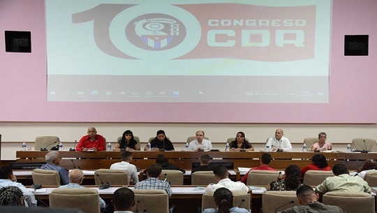 Resaltan delegados rol de los Comités de Defensa de la Revolución