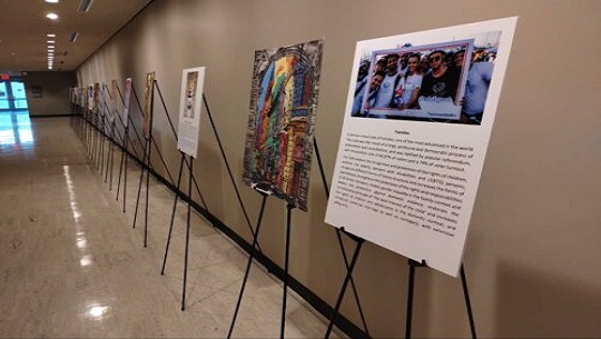 Derechos humanos y arte cubano de la mano en Naciones Unidas Foto tomada de Prensa latina