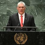 El presidente de Cuba, Miguel Díaz-Canel, exhortó este martes a los asistentes a la Asamblea General de la ONU, en Nueva York, a “un nuevo y más justo contrato global”.