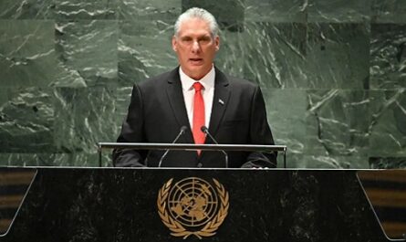 El presidente de Cuba, Miguel Díaz-Canel, exhortó este martes a los asistentes a la Asamblea General de la ONU, en Nueva York, a “un nuevo y más justo contrato global”.