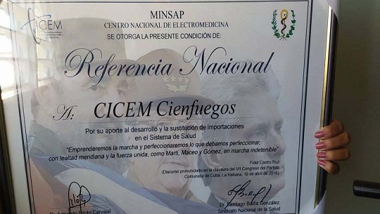 Acoge Cienfuegos acto nacional por 60 años de la Electromedicina