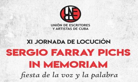 CONVOCATORIA A LA XI EDICIÓN DE LA JORNADA DE LOCUCIÓN “SERGIO FARRAY PICHS IN MEMORIAM”.