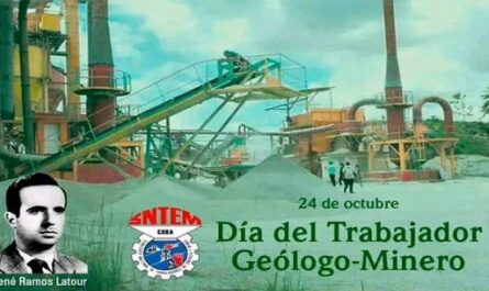 Celebran Día del Trabajador Geólogo Minero en Cuba