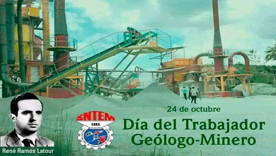 Celebran Día del Trabajador Geólogo Minero en Cuba
