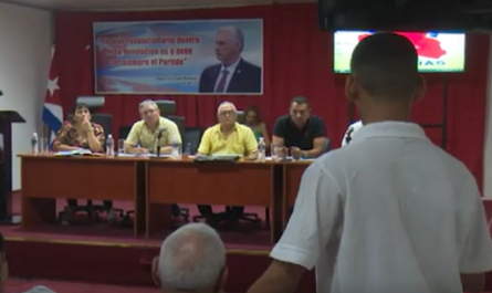 Celebró balance de trabajo Sociedad Cultural José Martí en Cienfuegos