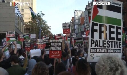 Continúan manifestaciones mundiales en apoyo a la Resistencia Palestina