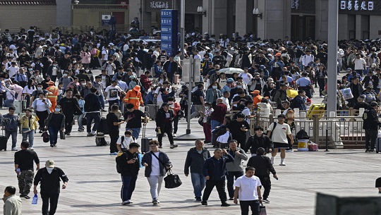 🎧 El turismo se dispara en China durante la fiesta nacional