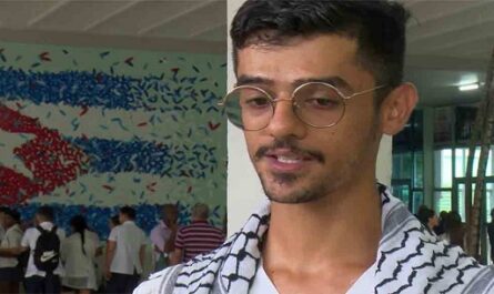 Estudiante palestino en Cuba condena agresión israelí a su país