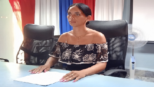 Yaité Morfa Mejías, joven palmireña, maestra y diputada al Parlamento cubano