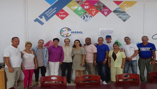 Elogia viceministro del CITMA labor de CIGEDEL en Cienfuegos