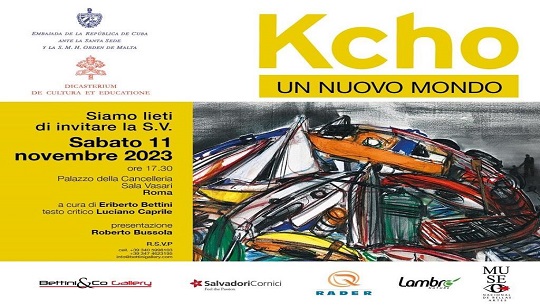 Presentan en Vaticano exposición del pintor y grabador cubano Kcho