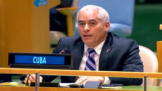 Aboga Cuba en Naciones Unidas por el cese al fuego en Gaza