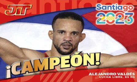 Alejandro Valdés le da a Cuba otra de oro en la lucha libre