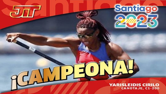 Cirilo Primera medalla de oro para Cuba en el canotaje