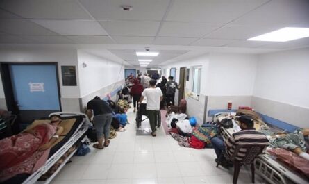 Confirma la OMS varias muertes hospital palestino sitiado por las tropas de Israel