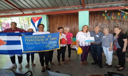 Desarrollan pedagogos cienfuegueros asamblea Sexto Congreso