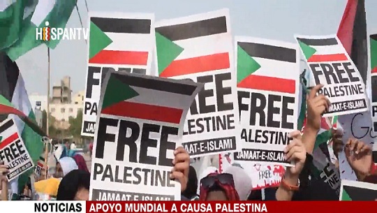 El mundo alza su voz en apoyo a la causa palestina
