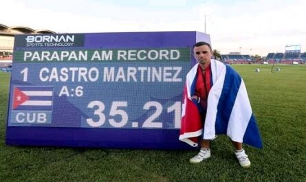 Ever René Castro Martínez, pequeño gigante cubano de la jabalina parapanamericana