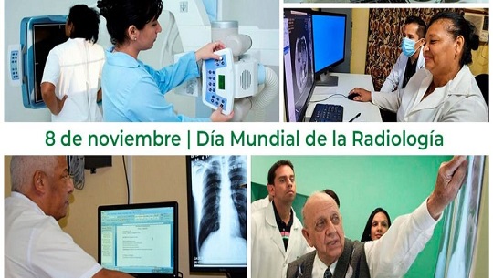 Felicidades a los radiólogos cubanos por su aporte a la Salud