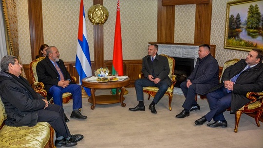 Inicia Primer Ministro cubano visita oficial a Belarús