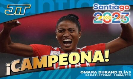 Omara Durand ganó su segunda medalla de oro en estos Juegos Parapanamericanos