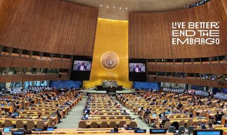 Organizaciones políticas rechazan en la ONU bloqueo a Cuba