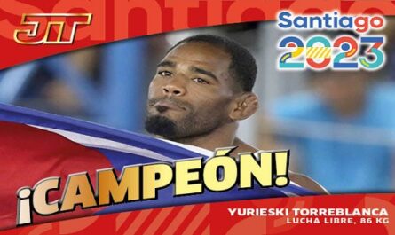 Yurieski Torreblanca medalla de oro en lucha libre y doble campeón panamericano