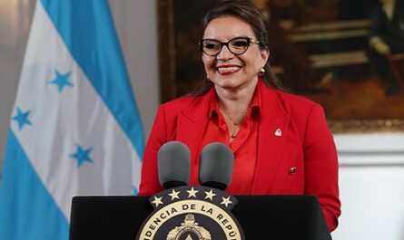 Desean pronta recuperación a presidenta hondureña Xiomara Castro
