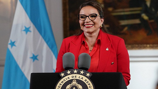 Desean pronta recuperación a presidenta hondureña Xiomara Castro