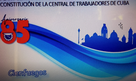 Actividades en Cienfuegos por el aniversario 171 del natalicio de José Martí y el 85 de la CTC