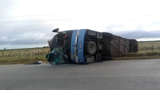 Accidente masivo en la Carretera Central deja decenas de heridos