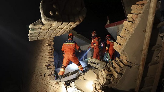 🎧 Más de 100 muertos y cientos de heridos tras un sismo de magnitud 6,2 en China