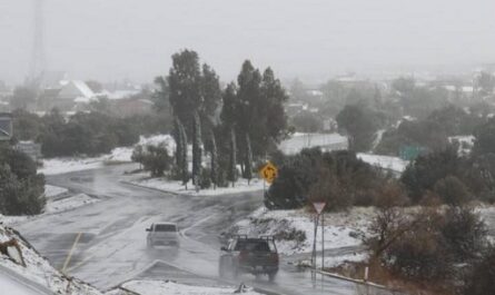 Tiembla México de frío con lugares del norte en 10 grados bajo cero