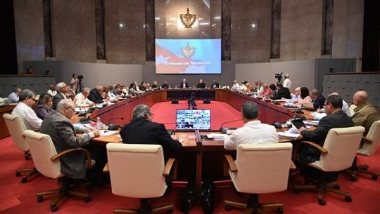 Consejo de Ministros analiza importantes tópicos de la vida económica y social del país