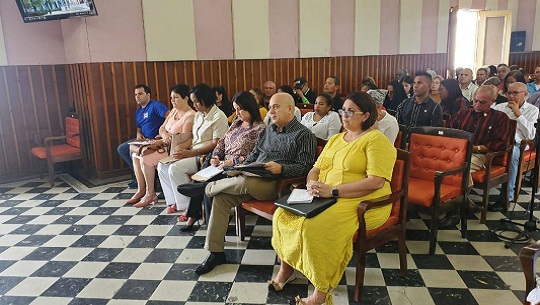 octava sesión ordinaria del décimo octavo período de mandato de la Asamblea Municipal del Poder Popular en Cienfuegos