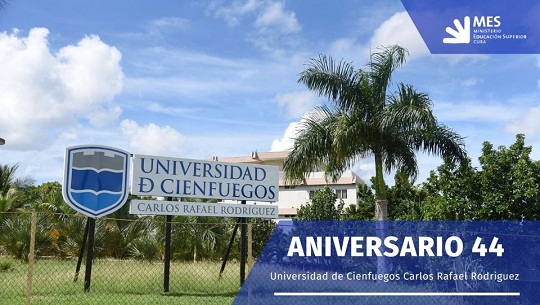 Cumple 44 años la Universidad de Cienfuegos 