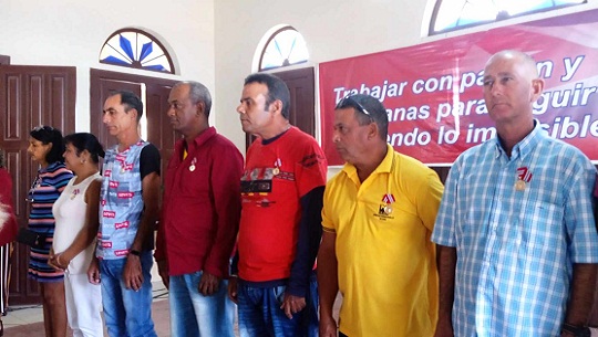Celebraron en Cienfuegos acto nacional por el Día del Trabajador Ferroviario